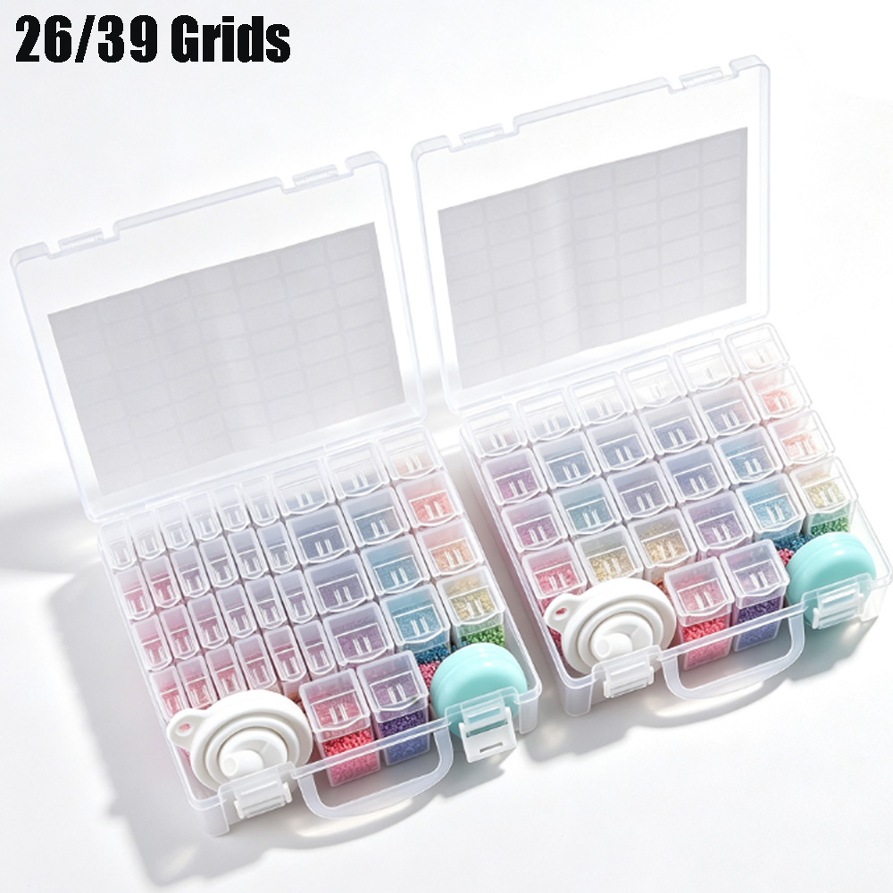 Men'S Accessories Drawer Organizer - 1pc 26/39 Slots Plastic Storage Box,