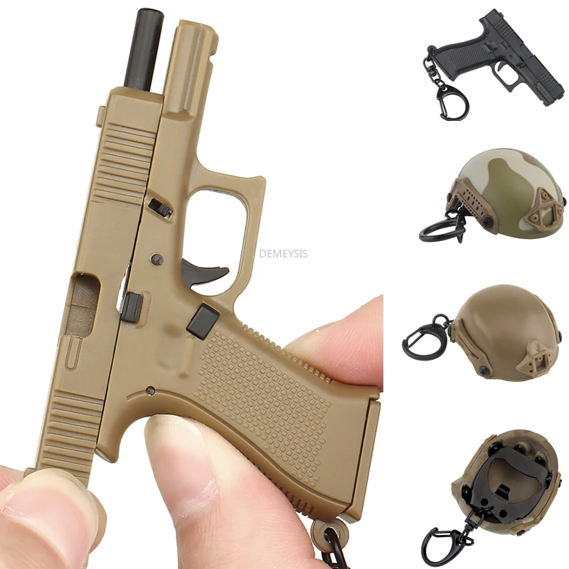 Keychain Multi Tool - Mini G45 Pistol Shaped Keychain Charm