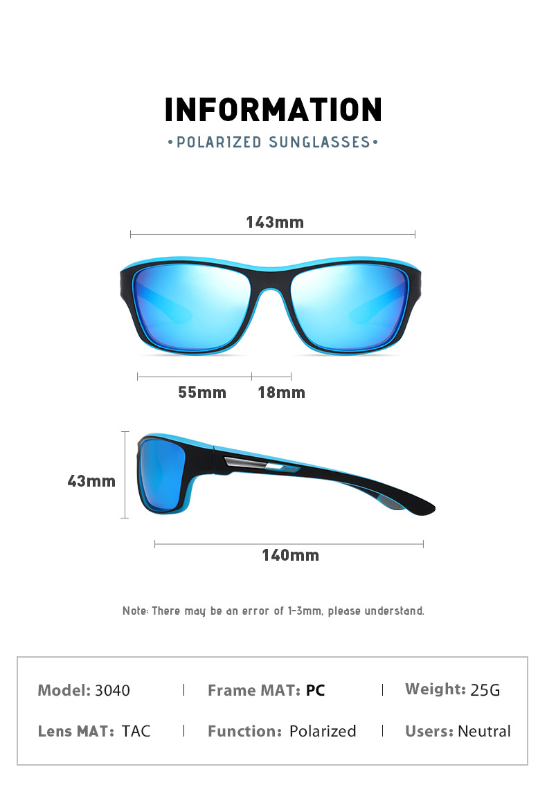Sunglasses Polarized Men - Men Cycling Active Sports Polarized Sunglasses
