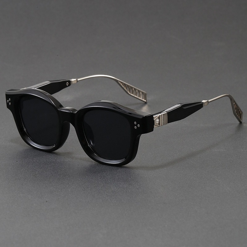 Retro Square Acetate Sunglasse - Sunglasses Polarized Men 评论和价格