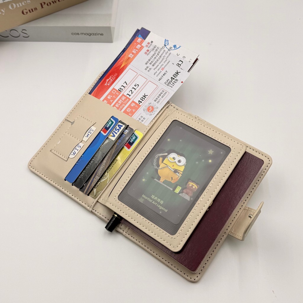 PU Leather Passport Cover for  - Travel Organizer Men 评论和价格