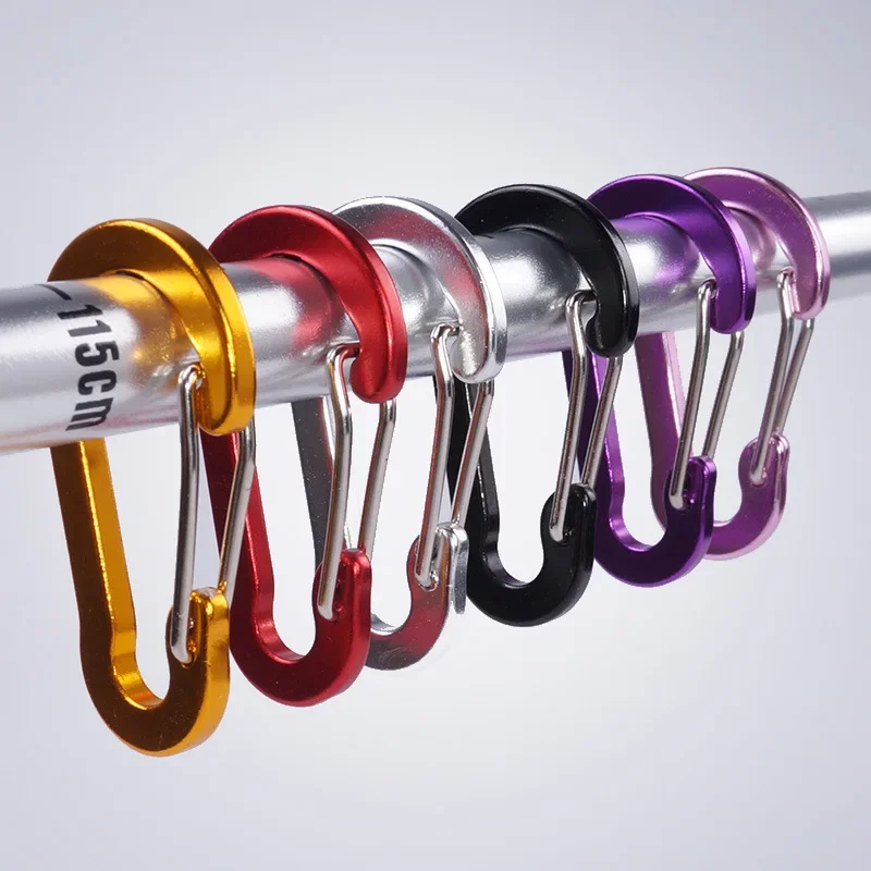 6/12PCS Carabiner Clip Set Tou - Keychain Multi Tool 评论和价格