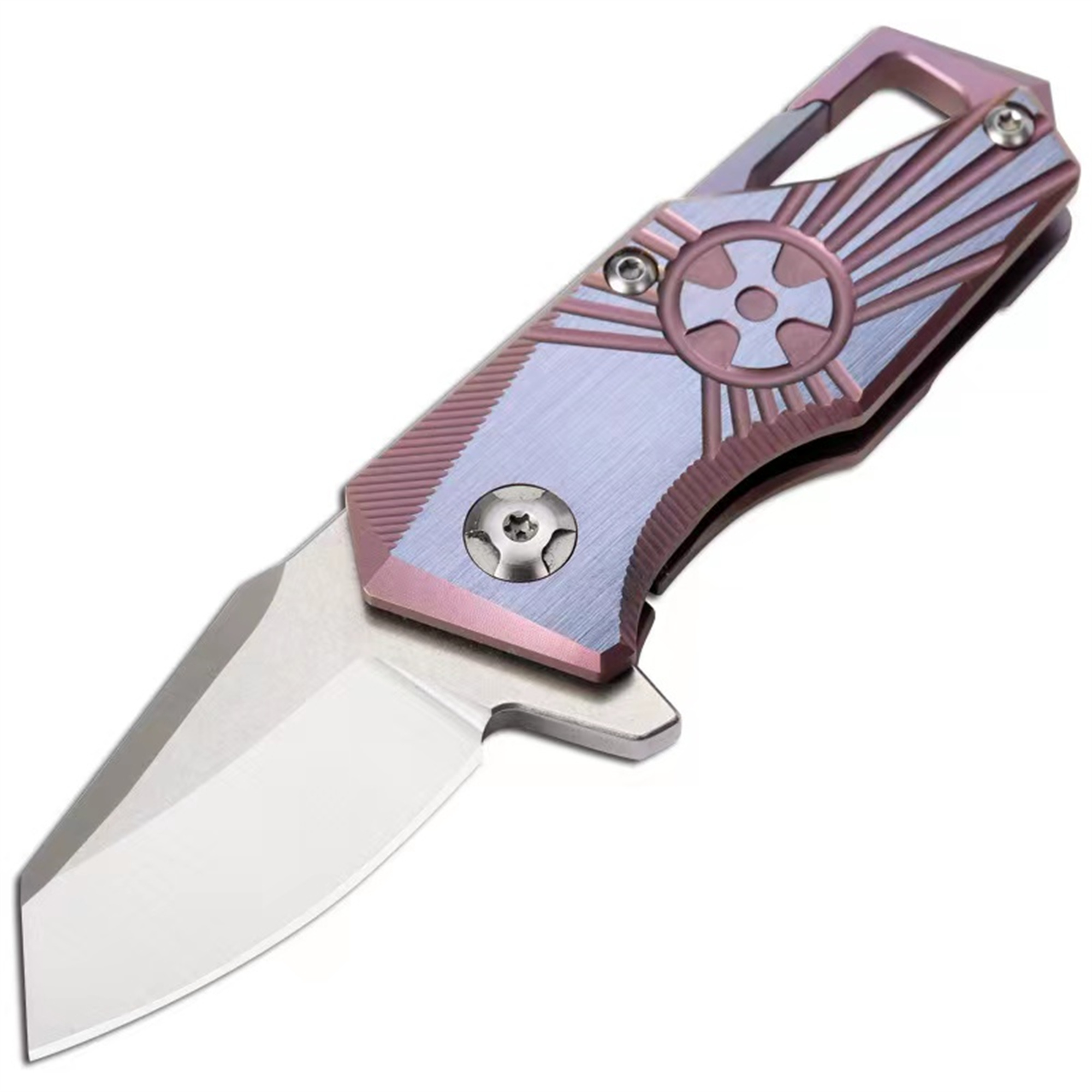 Titanium alloy Mini knife M390 - Keychain Multi Tool 评论和价格