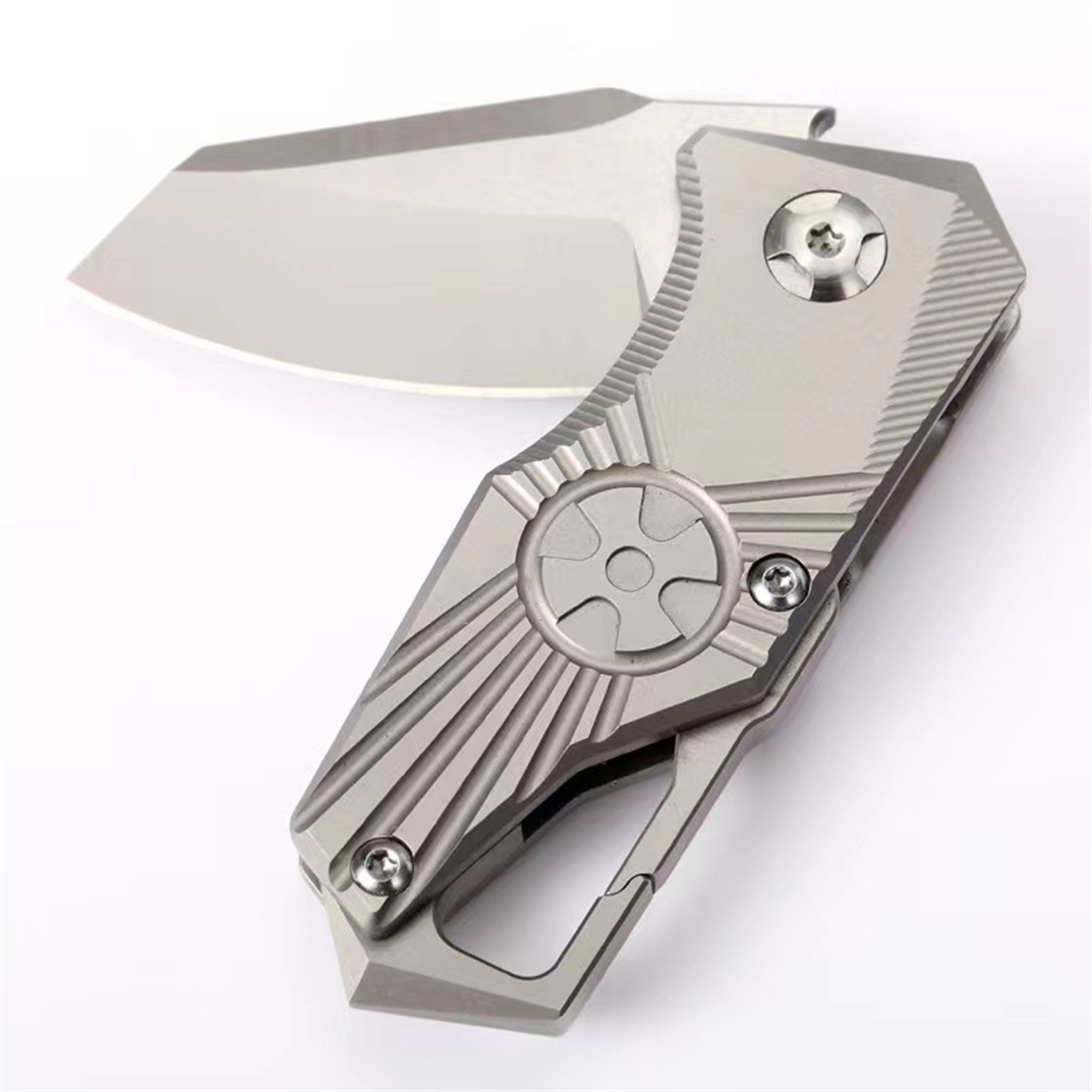 Titanium alloy Mini knife M390 - Keychain Multi Tool 评论和价格