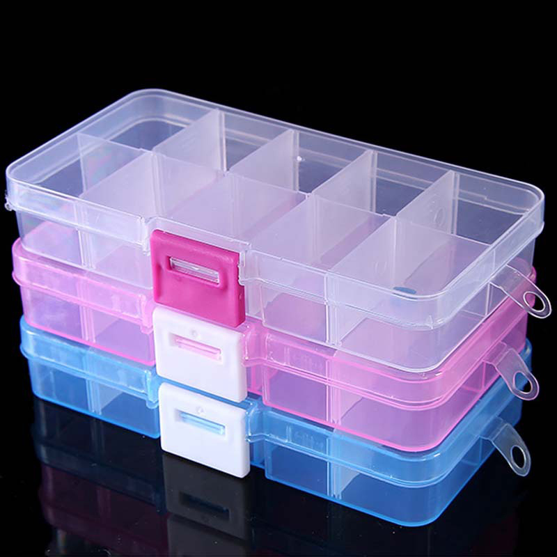 10 Grids Nails Art organizer b - Men'S Accessories Drawer Organizer 评论和价格