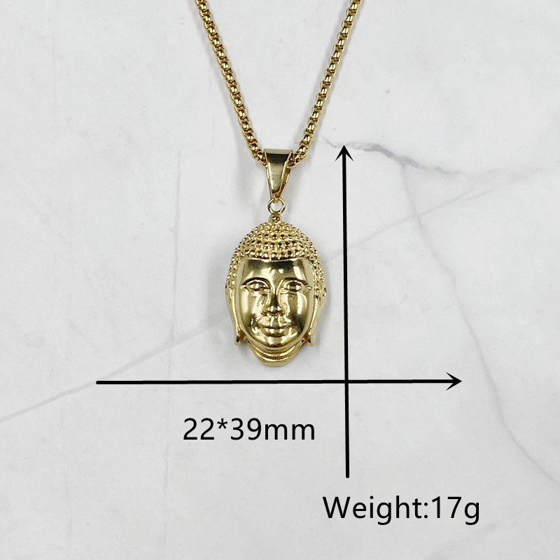 Luxury Thai Buddha head gold c - Men Accessories Nepal 评论和价格