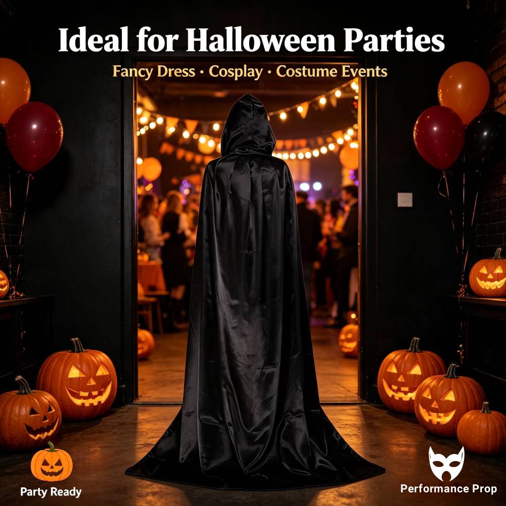 Halloween Cloaks Capes Women M - Men'S Vampire Accessories 评论和价格