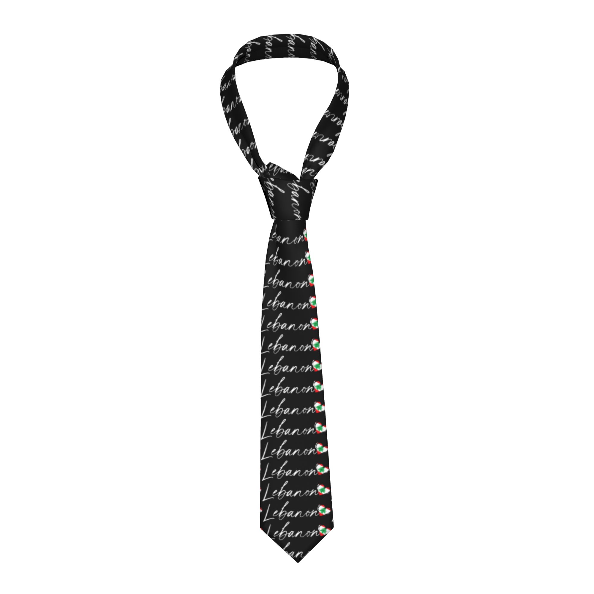 Men's Tie Lebanon Lebanese Fla - Men Accessories Lebanon 评论和价格