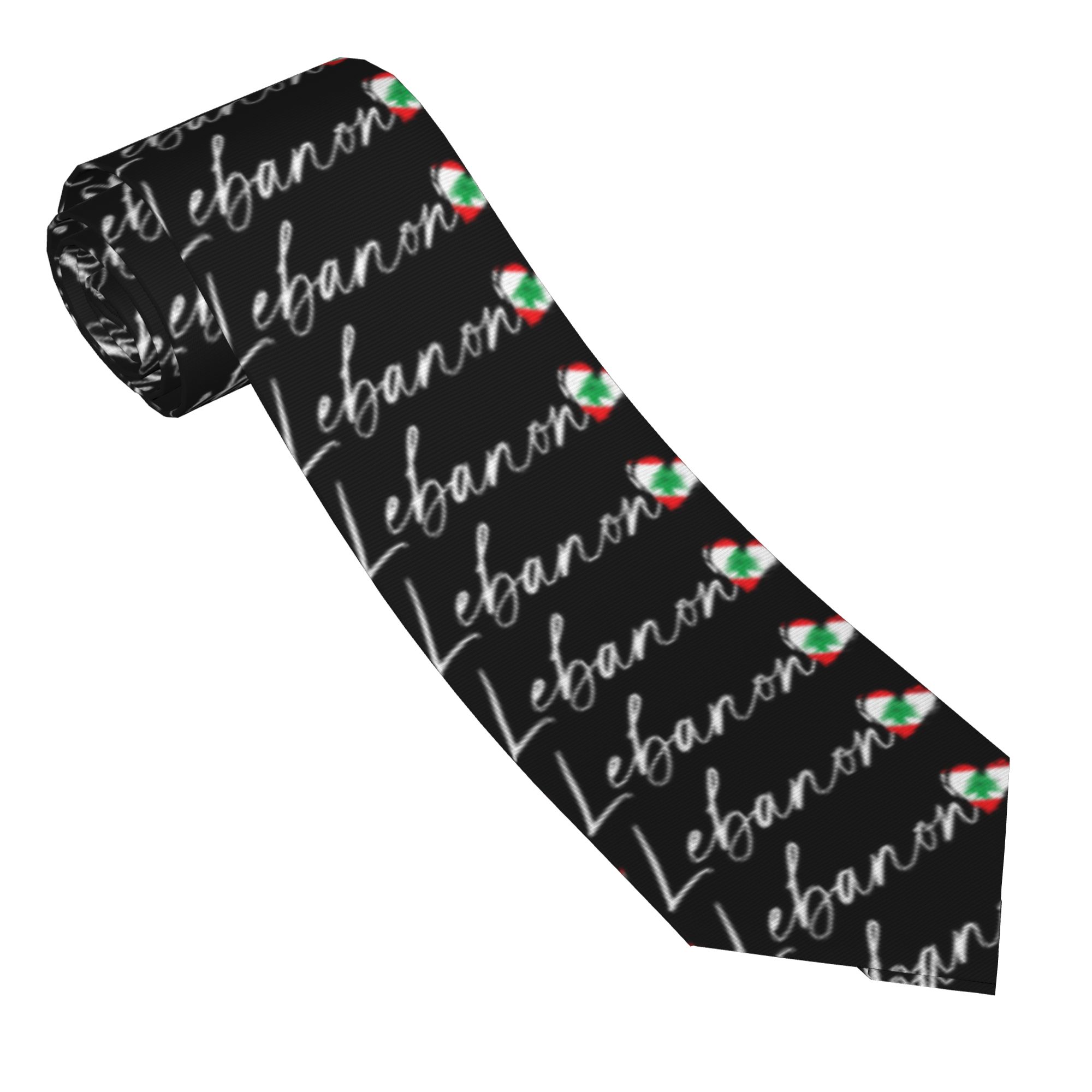 Men's Tie Lebanon Lebanese Fla - Men Accessories Lebanon 评论和价格