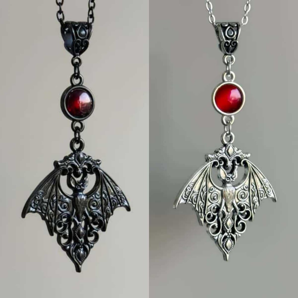 Gothic Punk Hollowed-out Black - Men'S Vampire Accessories 评论和价格