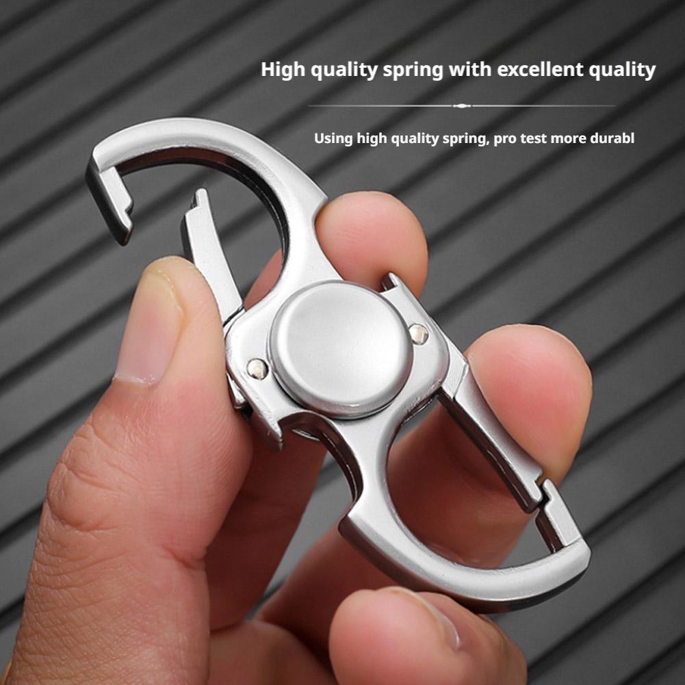 Metal Fidget Spinner Carabiner - Keychain Multi Tool 评论和价格
