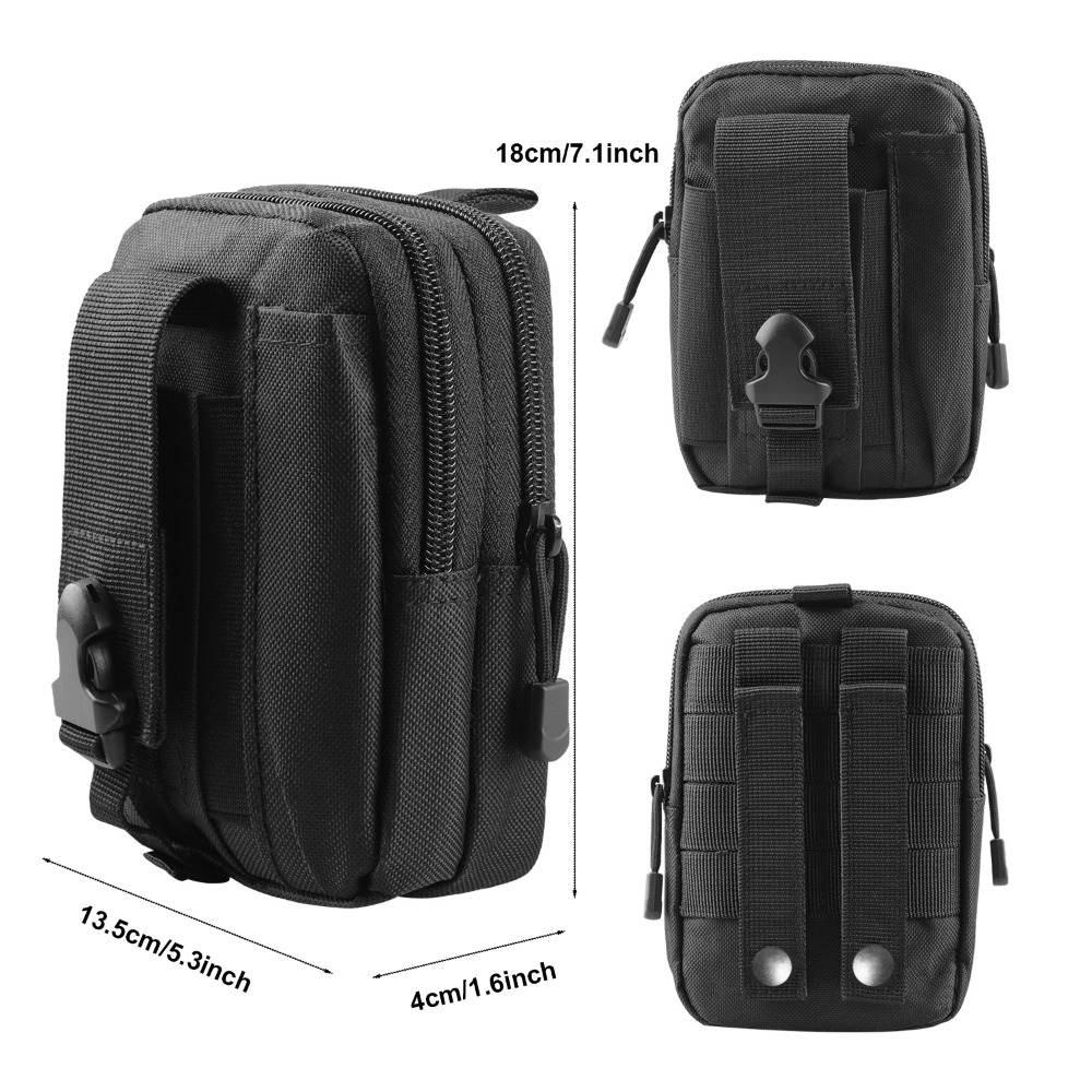 Tactical Waist Pouch Molle Wai - Men Accessories Bag 评论和价格