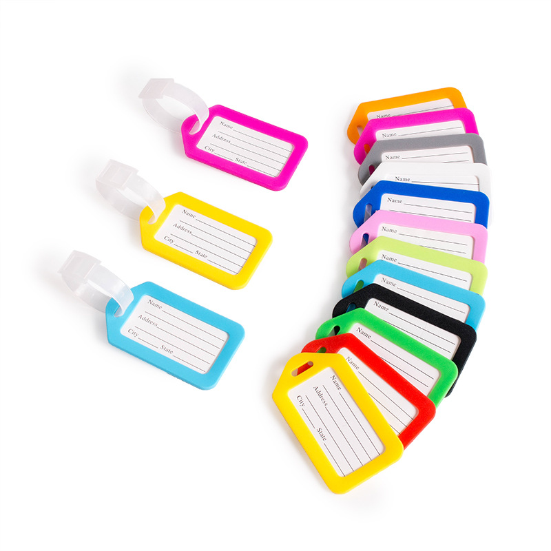 5PCS Luggage Tag Boarding Ship - Men Accessories Name 评论和价格