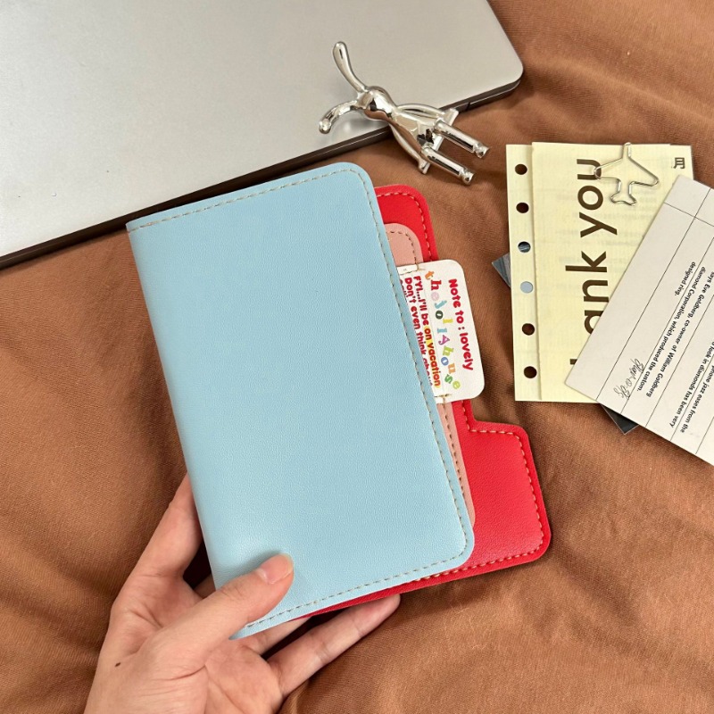 Ins Color Block Passport Holde - Travel Organizer Men 评论和价格