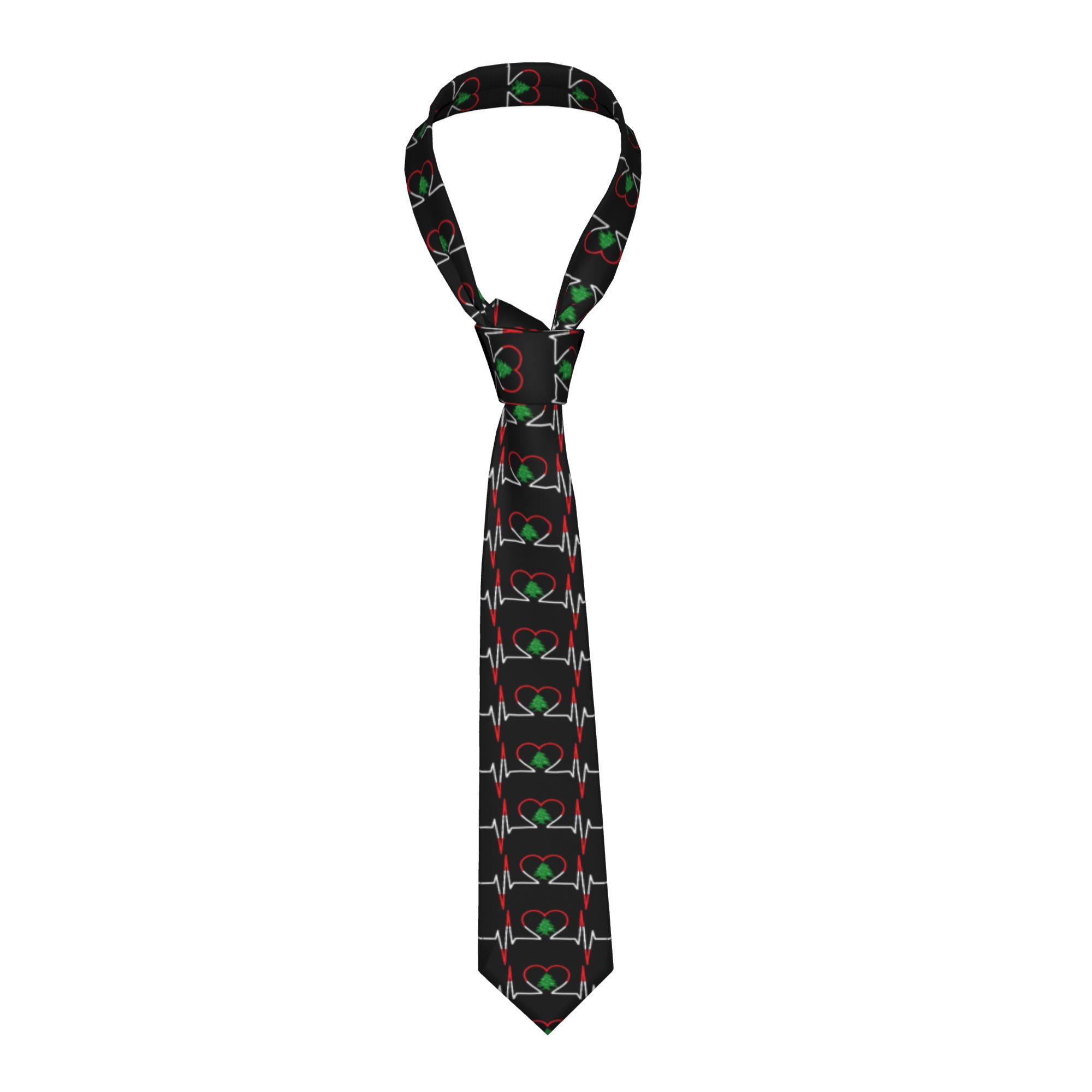 Heartbeat ECG Lebanon Tie Leba - Men Accessories Lebanon 评论和价格