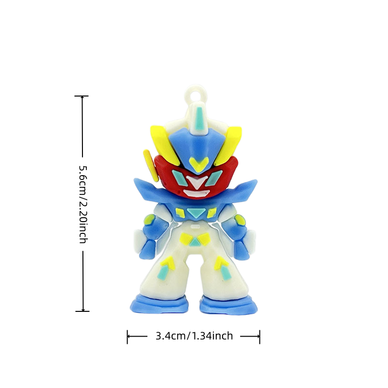 Gundam Silicone Keychain, Mini - Men Accessories Bag 评论和价格