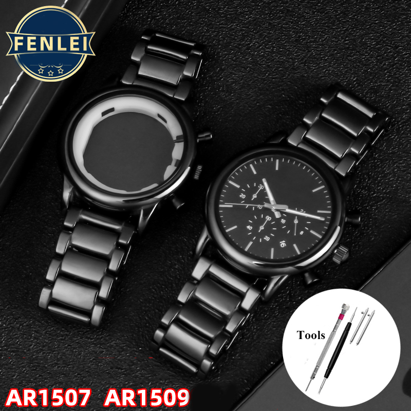 High quality ceramic strap+cas - Men'S Accessories Armani 评论和价格