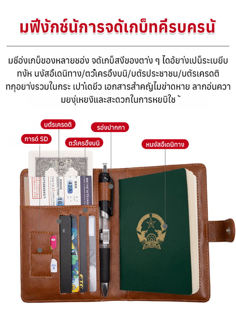 Multifunctional Travel Wallet  - Travel Organizer Men 评论和价格