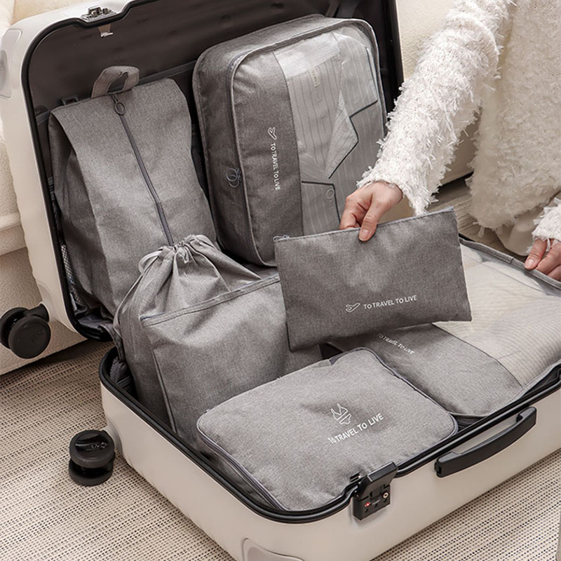 7 Piece Travel Packing Cubes S - Travel Organizer Men 评论和价格