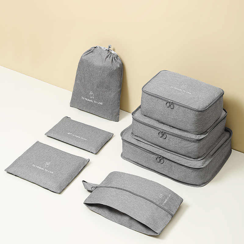 7 Piece Travel Packing Cubes S - Travel Organizer Men 评论和价格