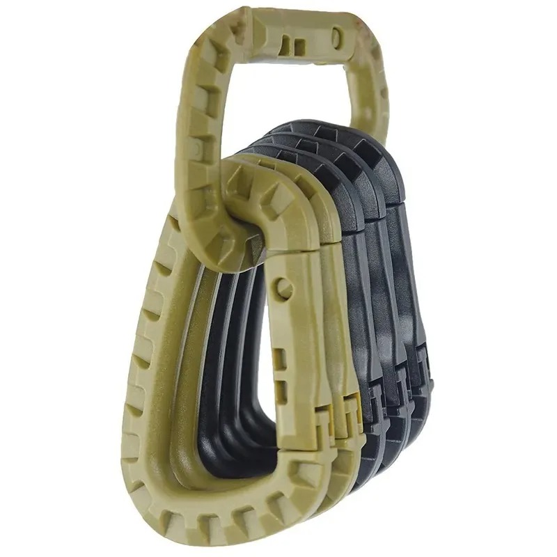 Tactical Carabiner Set Plastic - Keychain Multi Tool 评论和价格