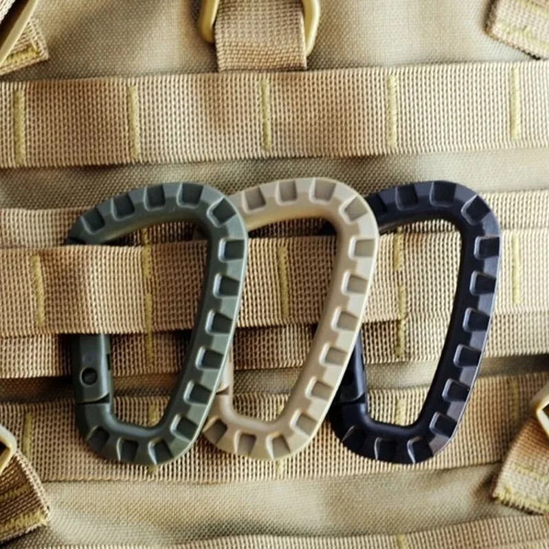 Tactical Carabiner Set Plastic - Keychain Multi Tool 评论和价格