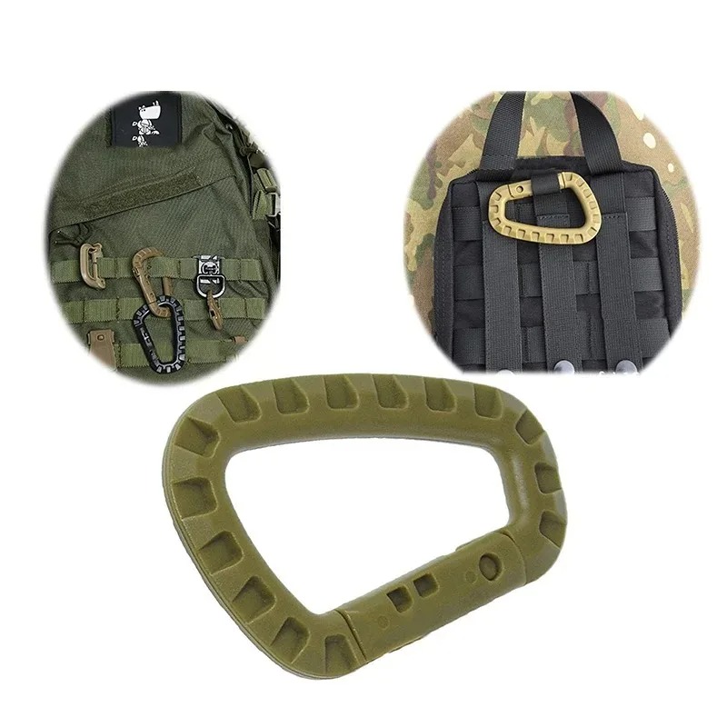 Tactical Carabiner Set Plastic - Keychain Multi Tool 评论和价格