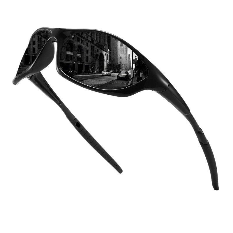 New Men Punk Polarized Sports  - Sunglasses Polarized Men 评论和价格