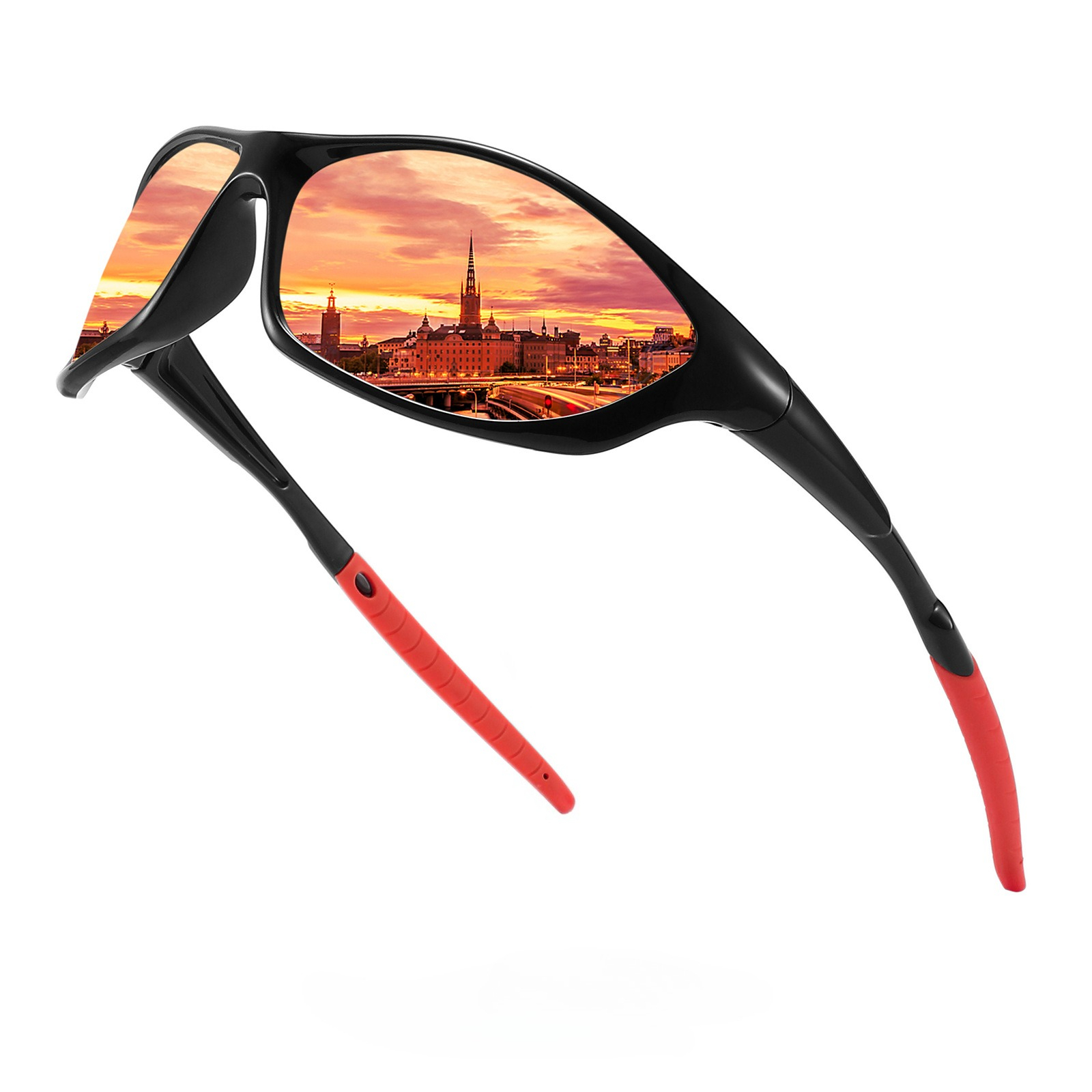 New Men Punk Polarized Sports  - Sunglasses Polarized Men 评论和价格