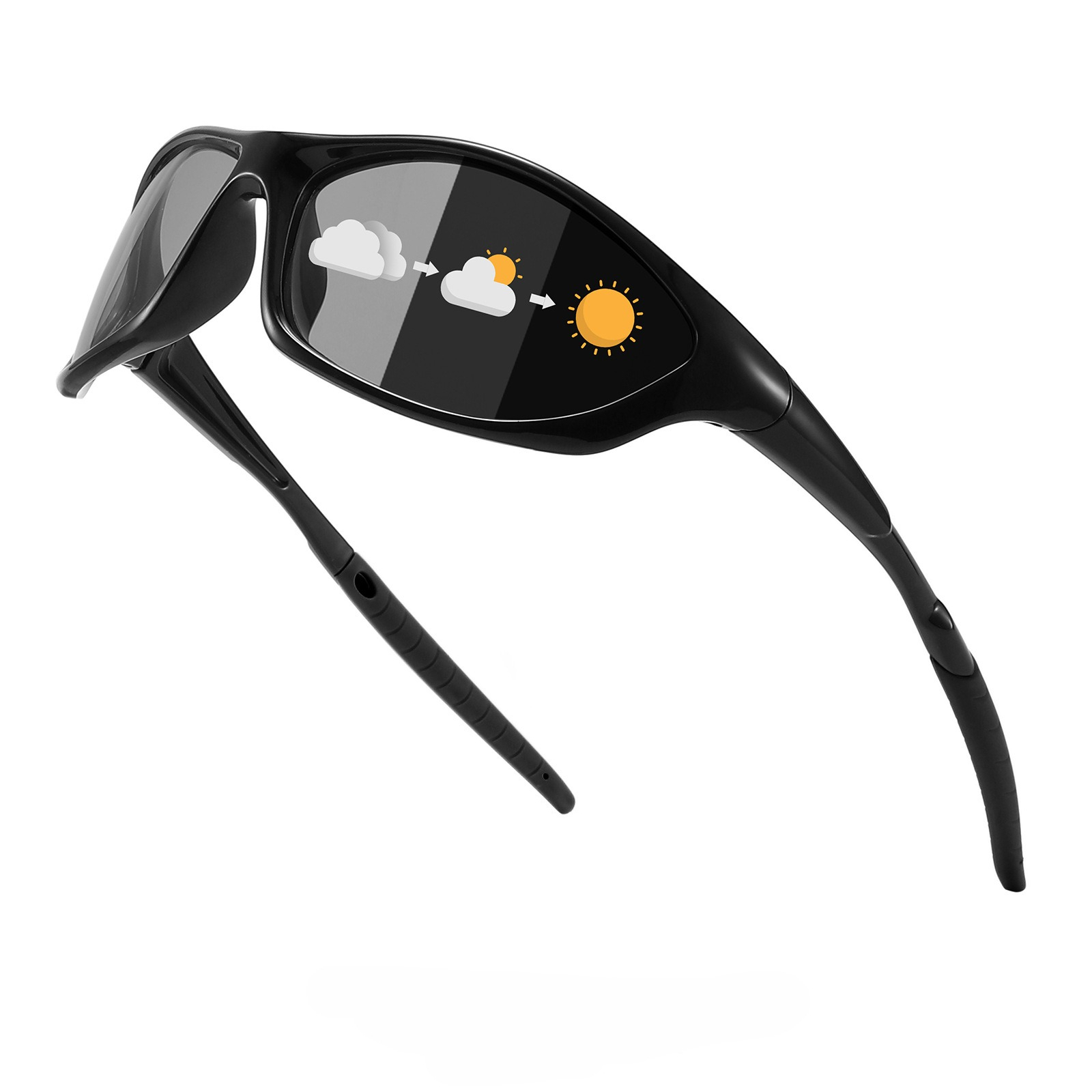 New Men Punk Polarized Sports  - Sunglasses Polarized Men 评论和价格
