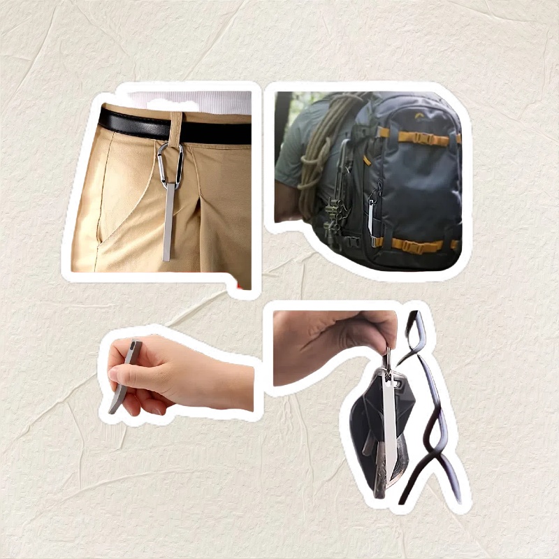 Heavy Duty Crowbar Keychain Pr - Keychain Multi Tool 评论和价格