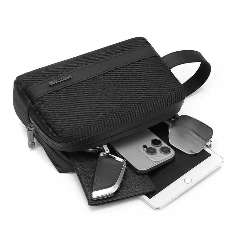 New Men's Clutch Bag Pouch wit - Travel Organizer Men 评论和价格