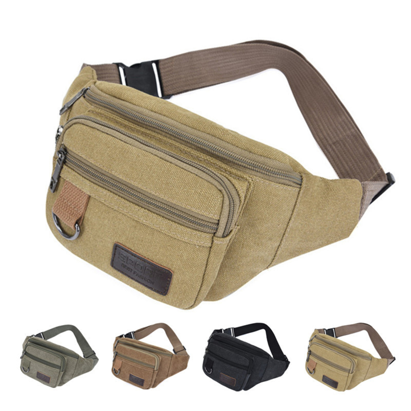 Chest Bag Canvas Waist Bag Wom - Men Accessories Bag 评论和价格