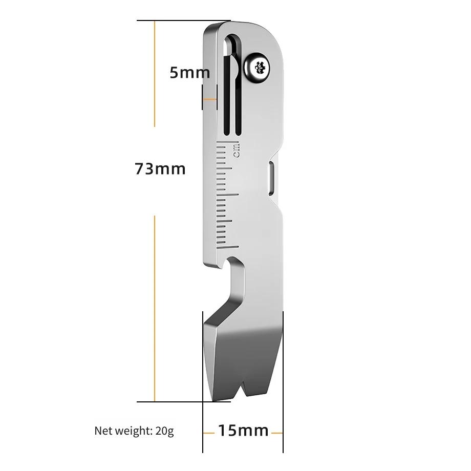 Titanium Alloy Multi-Function  - Keychain Multi Tool 评论和价格