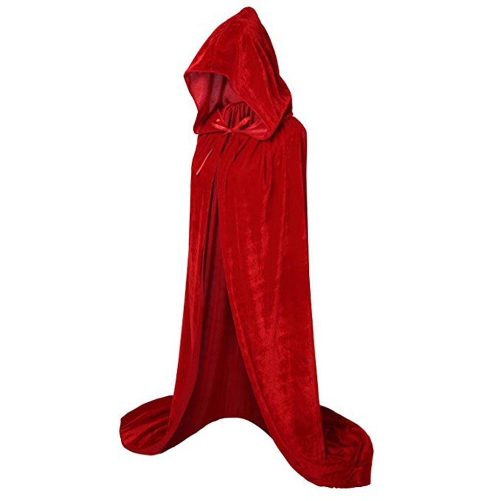 Halloween Cloaks Gothic Hooded - Men'S Vampire Accessories 评论和价格