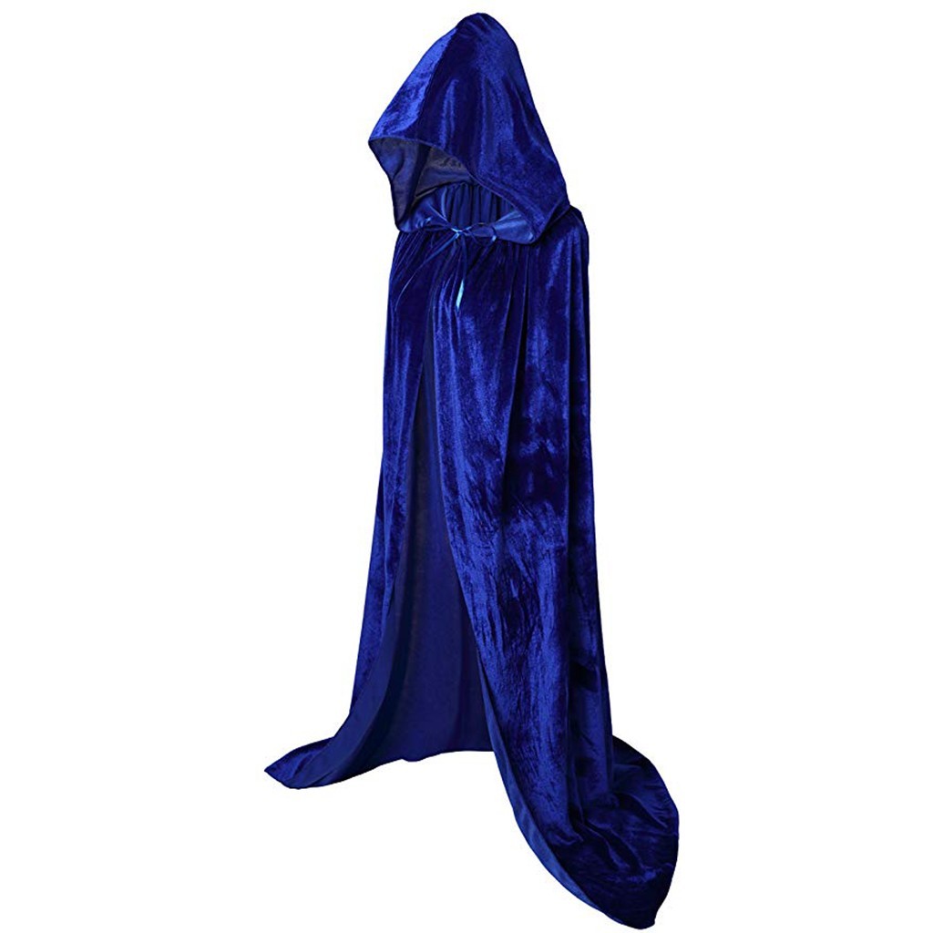 Halloween Cloaks Gothic Hooded - Men'S Vampire Accessories 评论和价格
