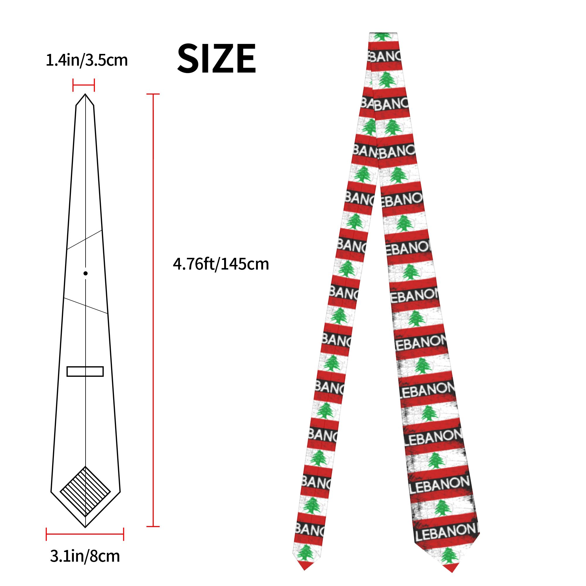 Lebanese Flag Made in Lebanon  - Men Accessories Lebanon 评论和价格