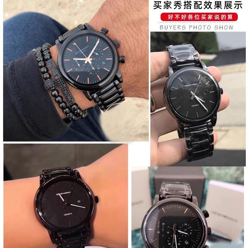 For Armani Watch Ceramic Watch - Men'S Accessories Armani 评论和价格