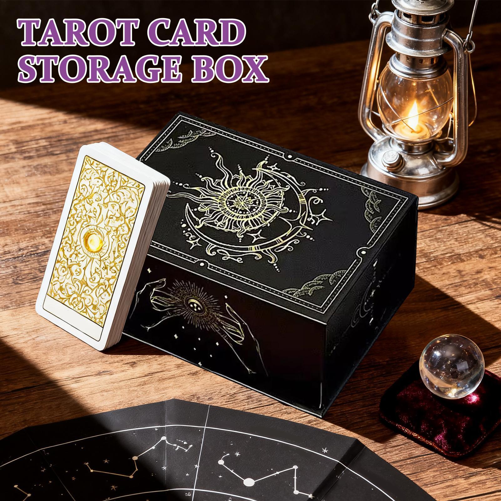 Magnetic Lid Tarot Card Box, P - Men'S Accessories Drawer Organizer 评论和价格