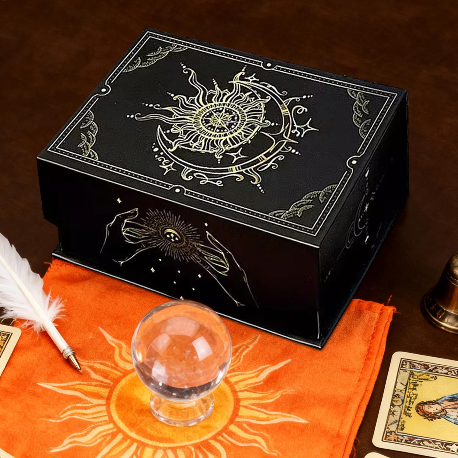 Magnetic Lid Tarot Card Box, P - Men'S Accessories Drawer Organizer 评论和价格