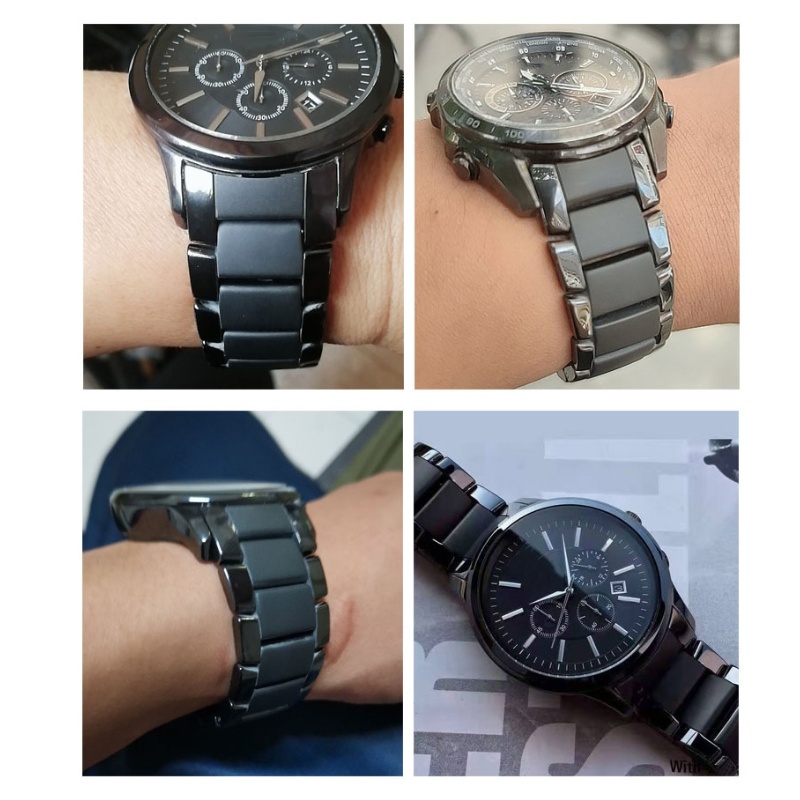 Ceramic watch strap For Armani - Men'S Accessories Armani 评论和价格