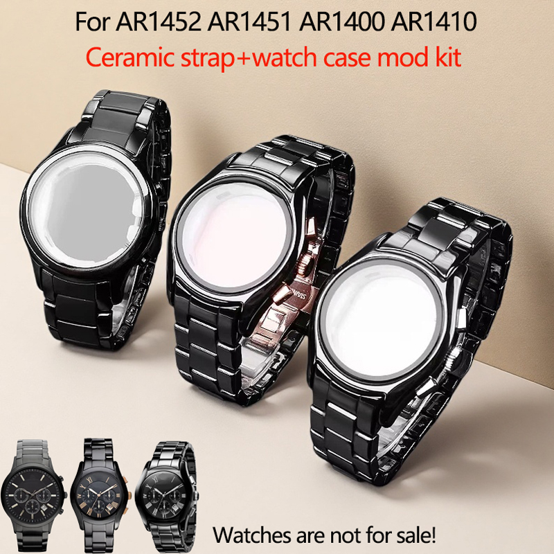 22mm/24mm Ceramic strap for Ar - Men'S Accessories Armani 评论和价格