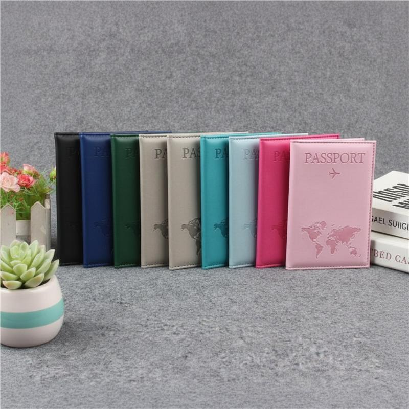 PU Leather Passport Holder Scr - Travel Organizer Men 评论和价格