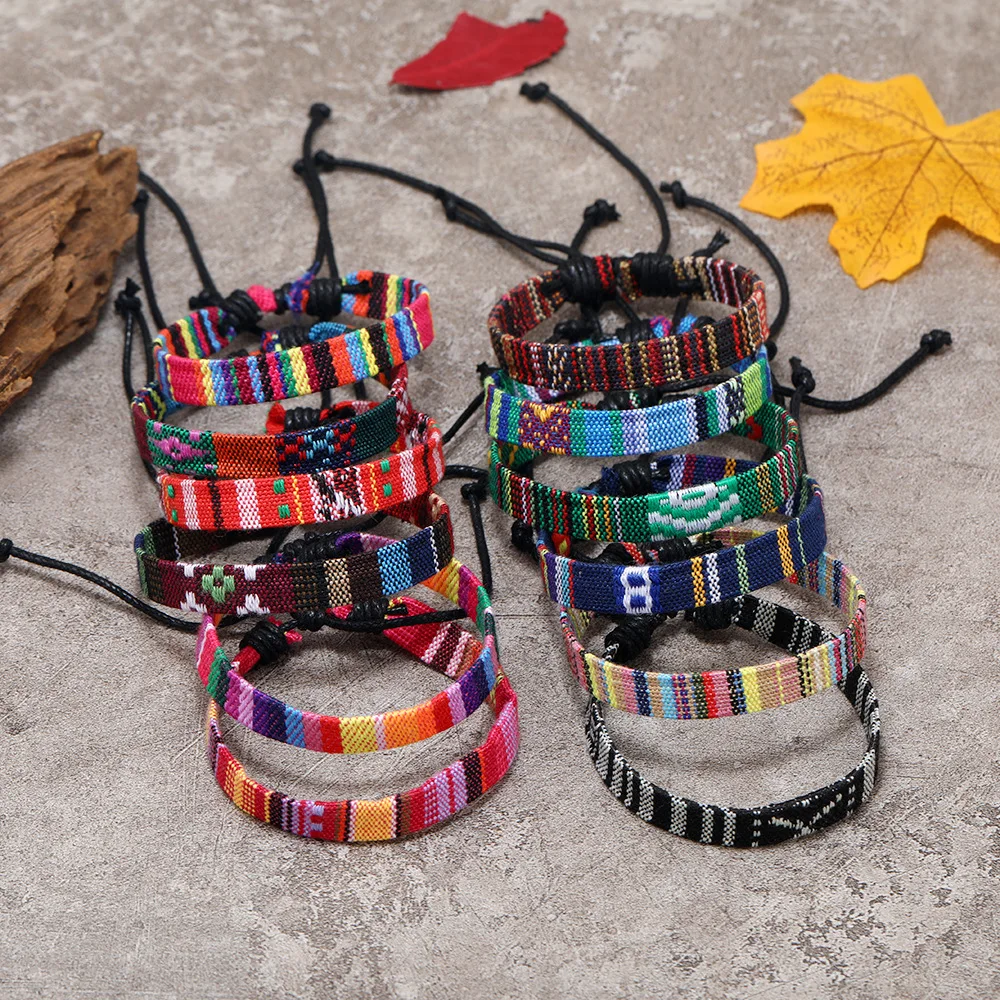 12Pcs/Set Nepal Colorful Brace - Men Accessories Nepal 评论和价格