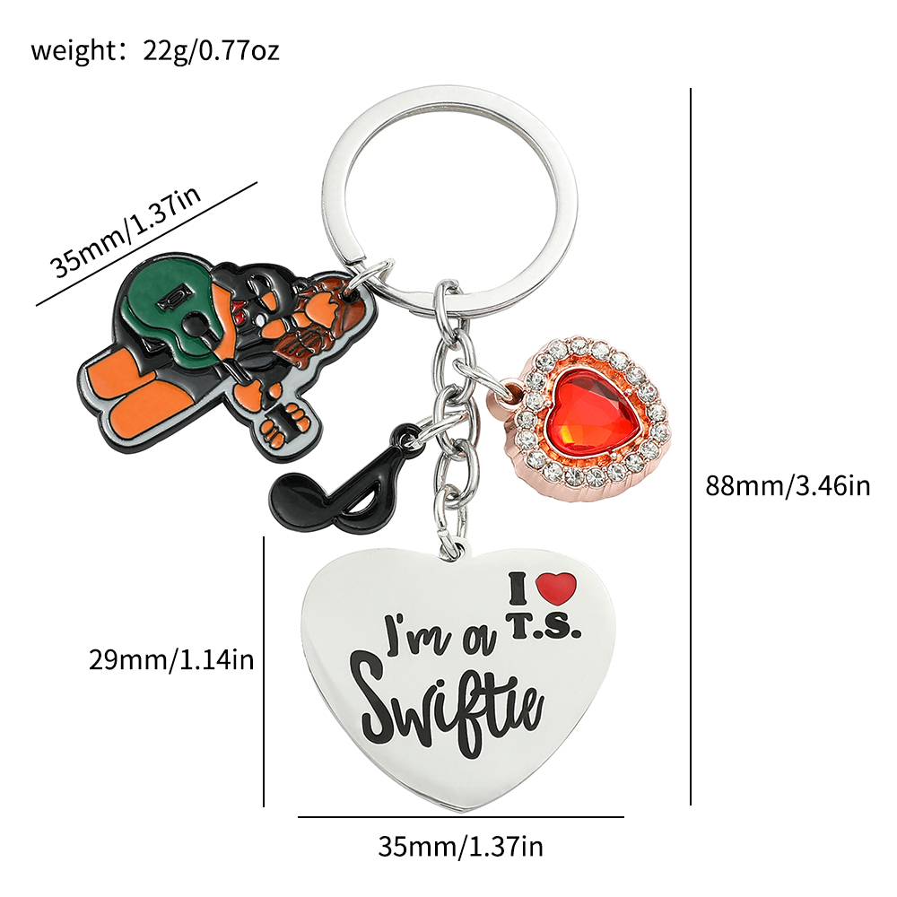 Taylor Keychain Fans Collect S - Men Accessories Bag 评论和价格