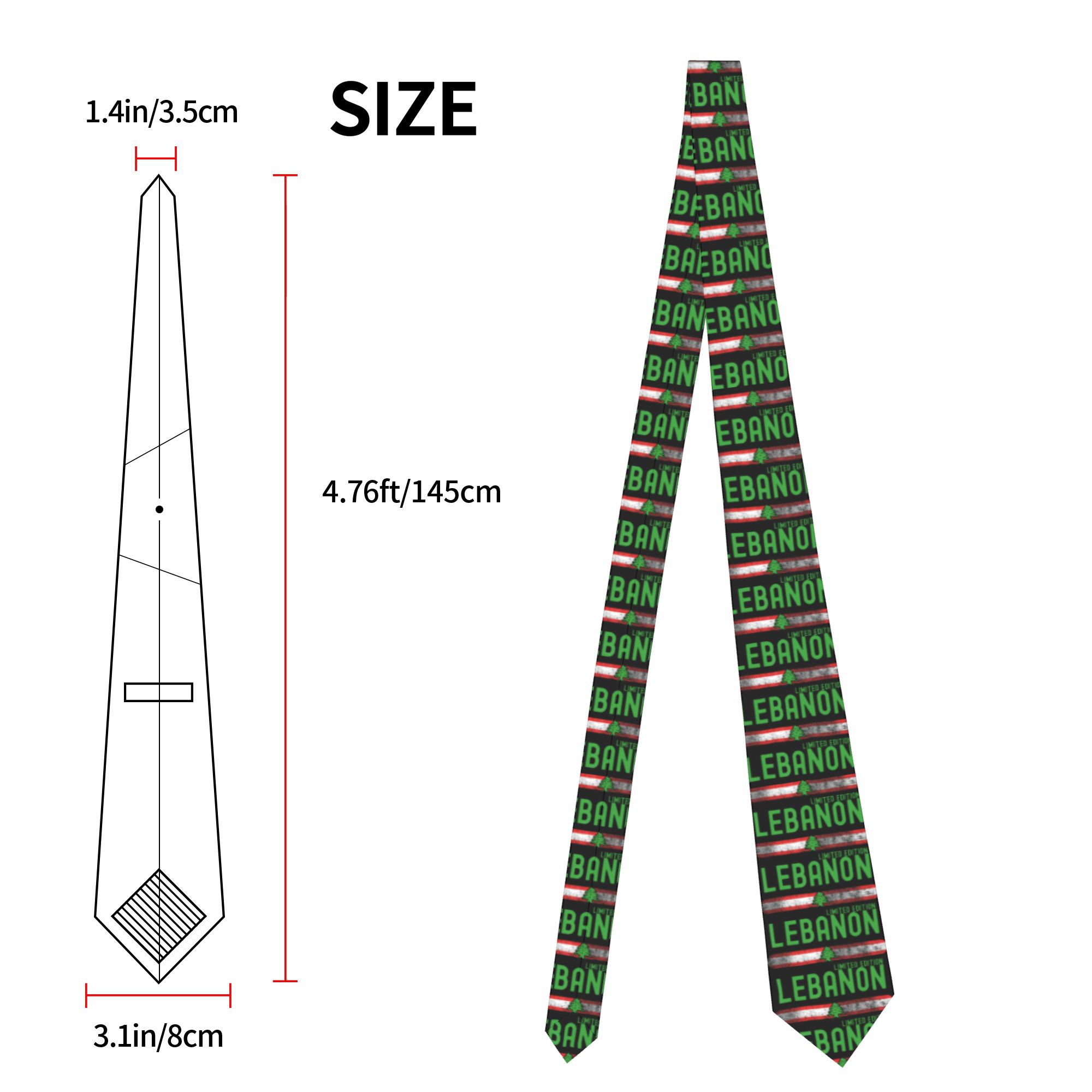 Lebanon Flag Patriotic Lebanes - Men Accessories Lebanon 评论和价格