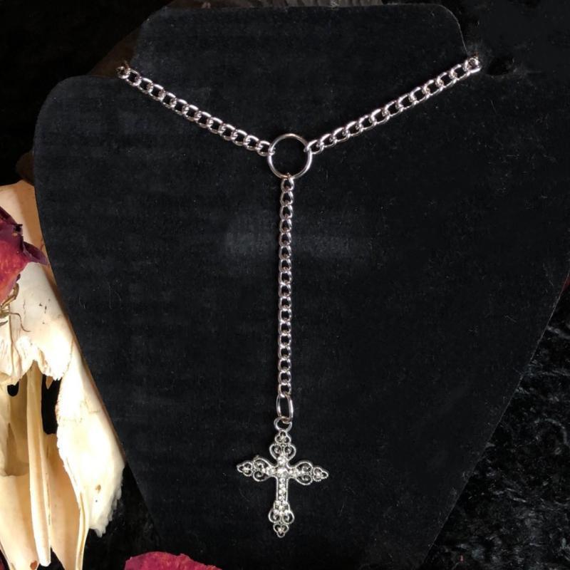 Gothic Crow Skull Necklace For - Men'S Vampire Accessories 评论和价格