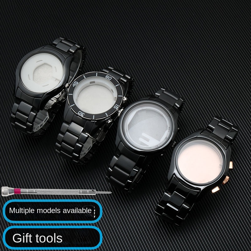 Black Ceramic Strap and Case S - Men'S Accessories Armani 评论和价格