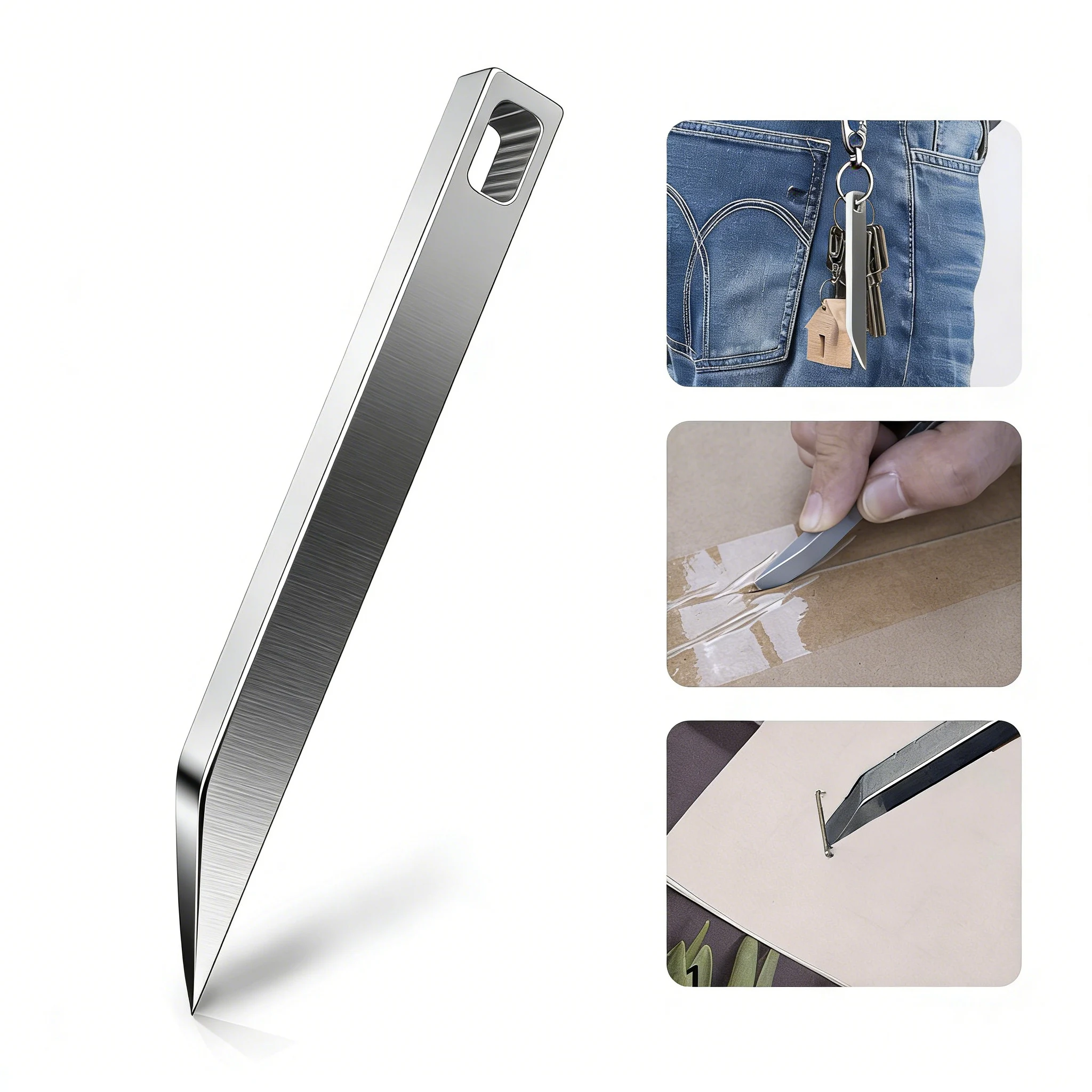 Heavy Duty Keychain Prybar EDC - Keychain Multi Tool 评论和价格