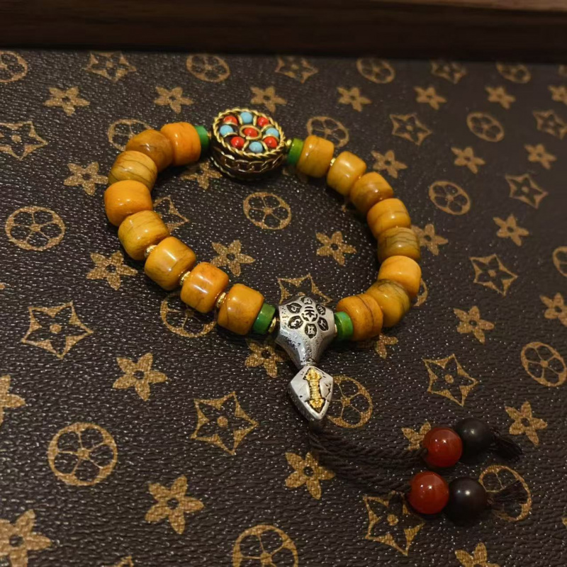 Yak Bone Matching Nepal Bracel - Men Accessories Nepal 评论和价格